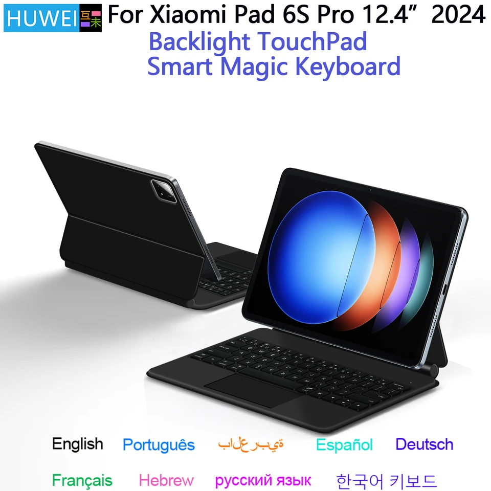 Klávesnica podsvietenia pre Xiaomi Pad 6S Pro 12.4 