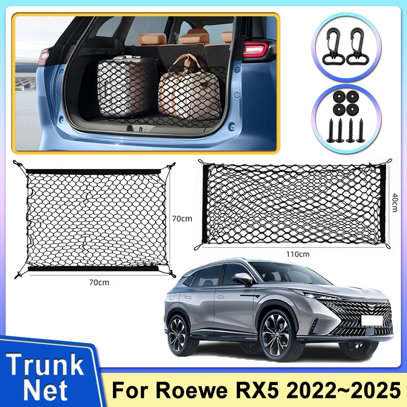Kmeňové siete pre kmeňa pre Roewe RX5 Príslušenstvo ERX5 D5X MK3 2022 2023 2024 2025 Stretateľné zadné zadné nákladné batožinové príslušenstvo