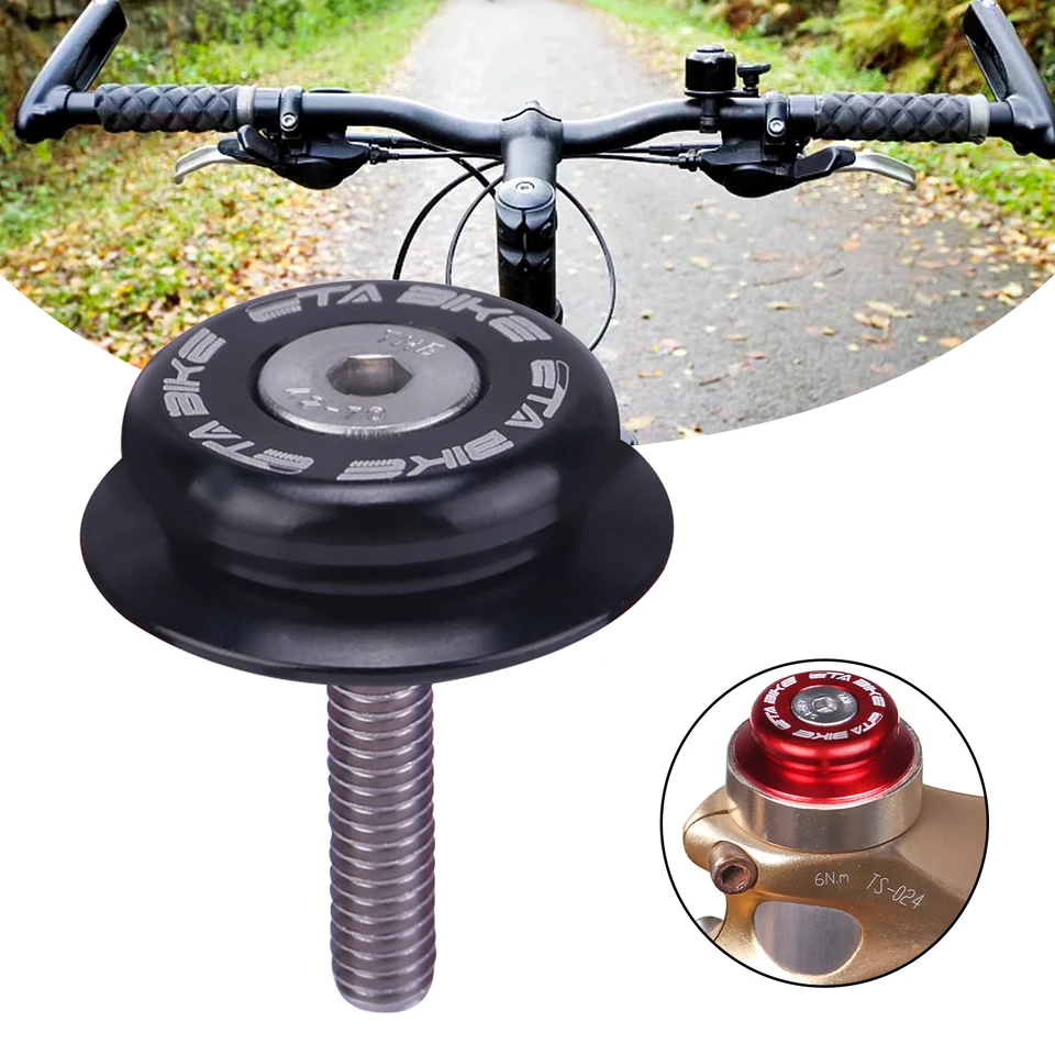 Kmeňový kryt bicykel misa súprava prednej vidlice červená stabilná jazda Titánová farba horná trubica kryt zvislý kryt kryt