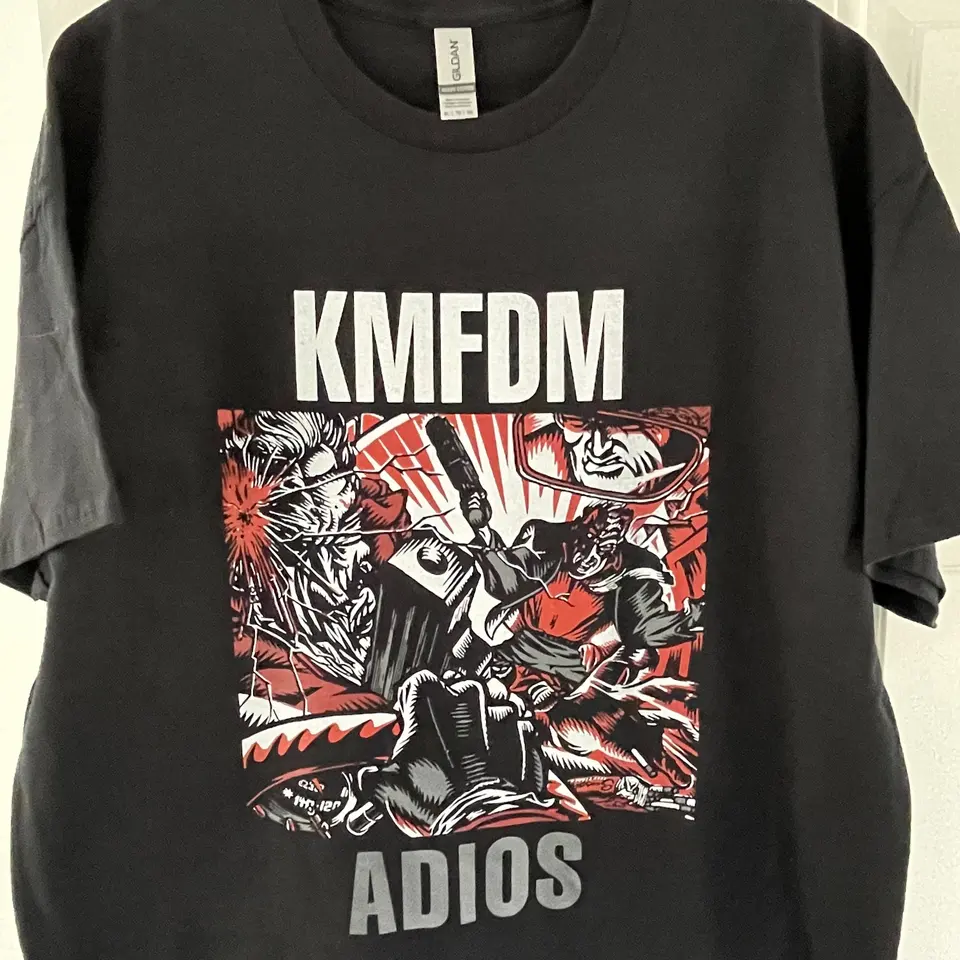 KMFDM ADIOS T ROZHODNÉ VÝROBY Priemyselný kov