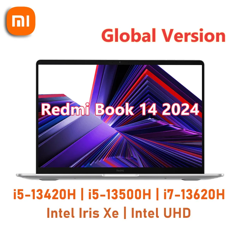 Kniha Xiaomi Redmi 14 2024 NAPLATÝ DOPLOTNÝ CORE I5-13420H/I5-13500H/I7-13620H 16GB DDR5+512G/1TB SSD Notebook Powerping Power Print Power PC