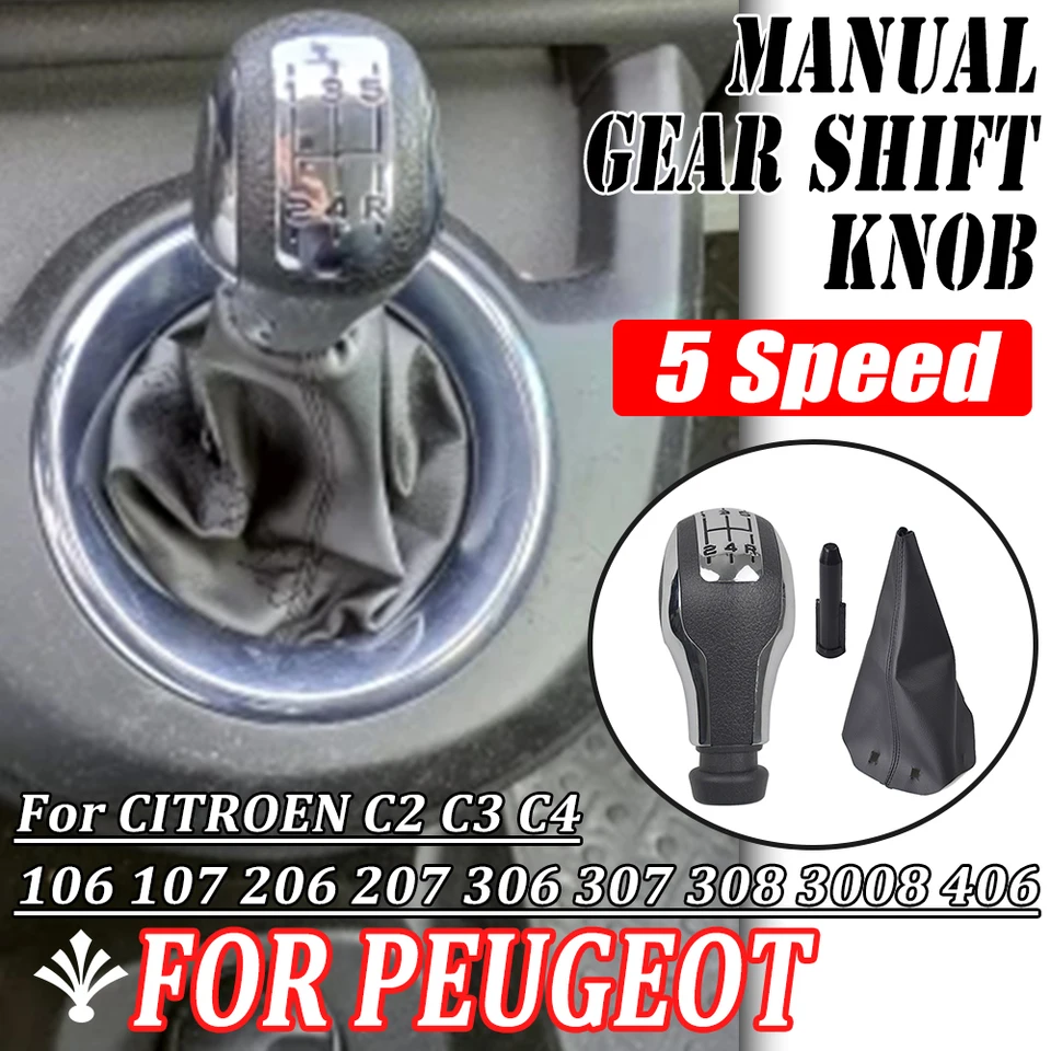 Knob rad pre prevodovku pre prevodovku pre Peugeot 106 107 206 207 306 307 308 3008 406 5008 605 807 Citroen Saxo XSara