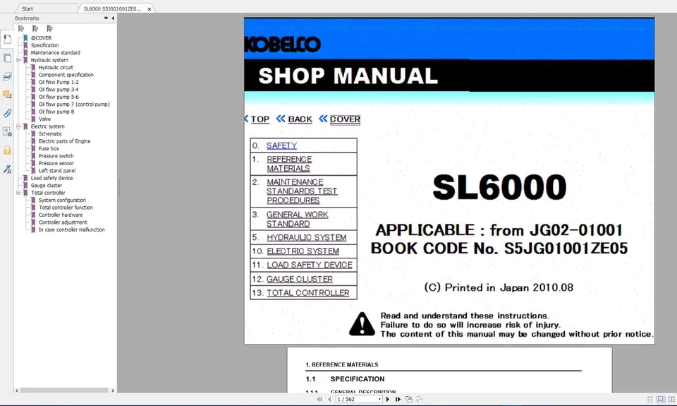Kobelco Crane All Model 1,87 GB PDF Shop Manual, Manual Operation and údržba, príručka dielov, obvod Schéma DVD