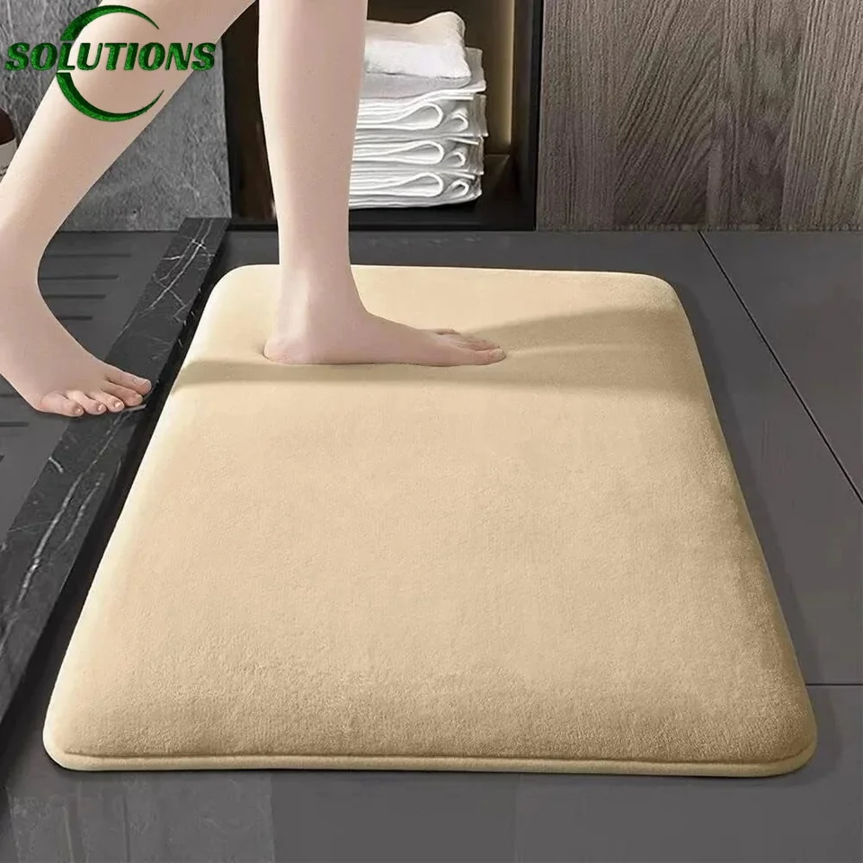 Koberce s kobercami, ktoré nie sú koberce Super absorpčné podlahové podlahové podlahové rohož Super absorbujúce kúpeľ