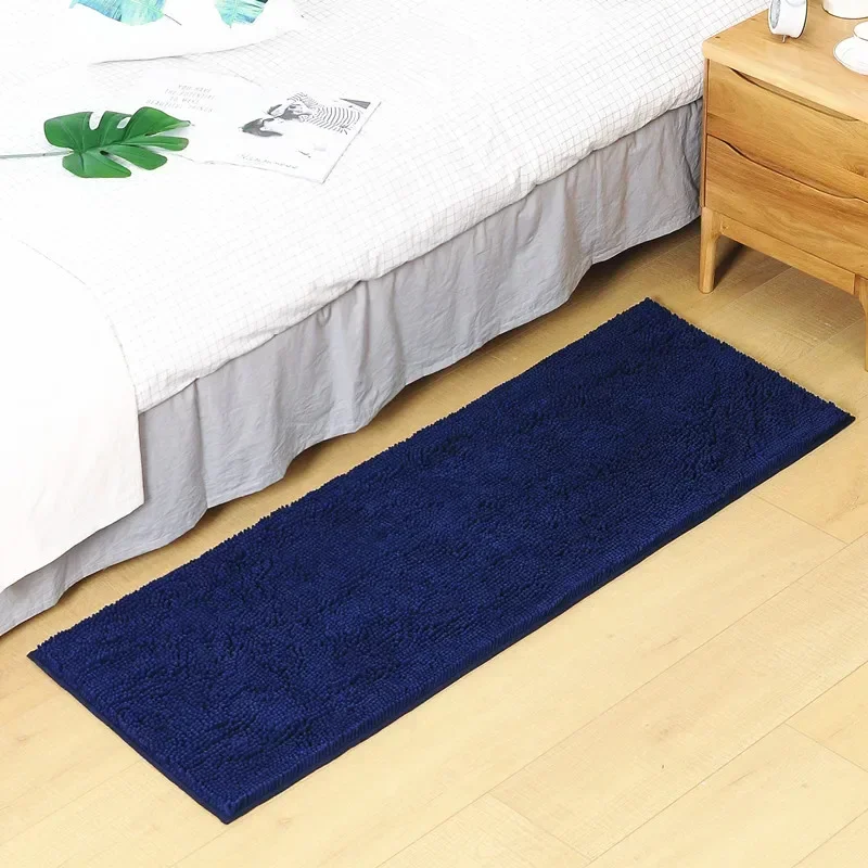 Koberec s kobercami s dlhou veľkosťou koberce koberky Koberce s nekĺzavým kobercami na bočnú vaňu Absorpcia voda Toaleta podlahová podlaha 50*120 50*140 cm