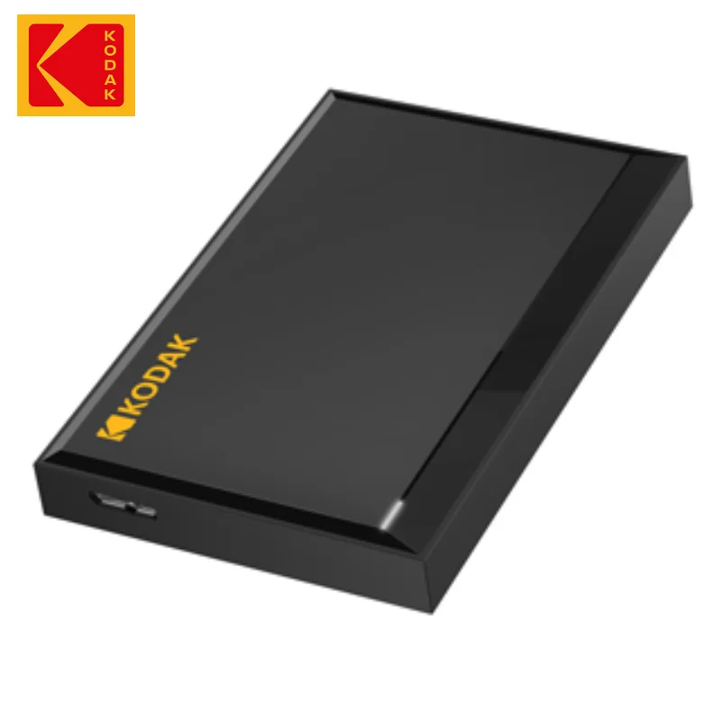 Kodak Externý pevný disk 2TB Mobilný HDD 1TB 2,5-palcový 5 Gbps High Speed ​​5400 RPM 120 MB/s 500 GB Prenosný herný HDD pre stolný počítač