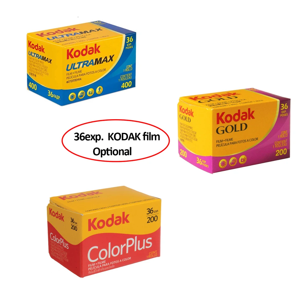 Kodak Ultramax 400 / Colorplus 200 / Gold 200 Color Print 135-36 35 mm Film 36 Expozícia na kotúče pre H35 H35N / M35 m38 fotoaparát