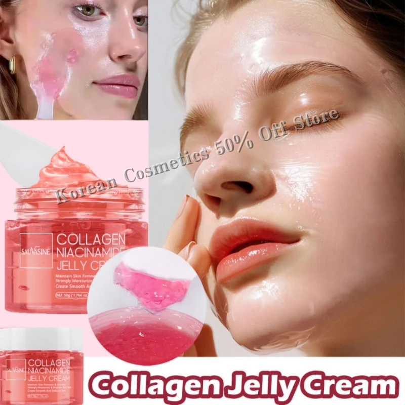 Kolagén želé krém Posilňuje kožnú bariéru 24H GLOW a zdvihnuté zvlhčené rozjasnenie pokožky Niacínamid hydrolyzovaný kolagén gél kolagénu