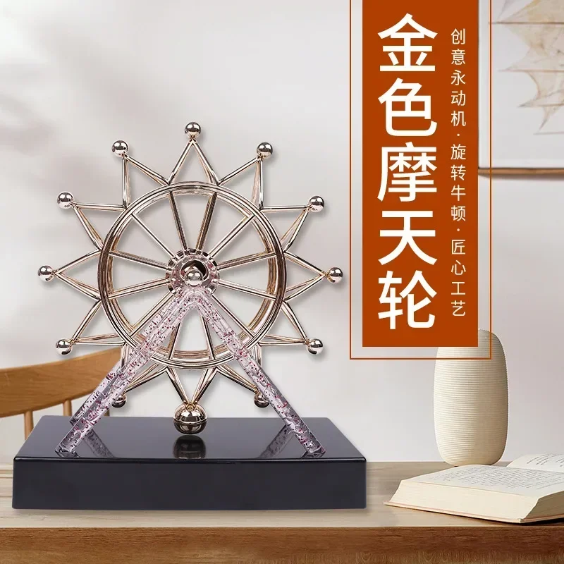 Koleso Moderné ferris Perpetual Motion Ferris Wheel Desktop Decotion Ferris Wheel Terppetual Motion Ornament Model pre dom