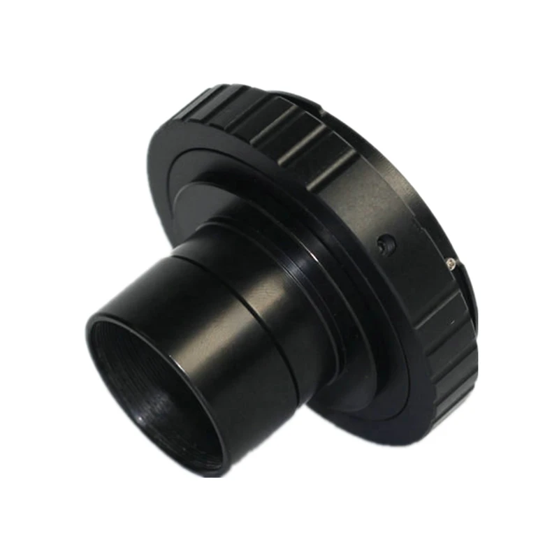 Kombinovaný teleskop Agniicy T-head pripojený k fotografickému adaptéru fotoaparátu SLR pre T2 ef ai af pk om af Z rf m4 m3 nex