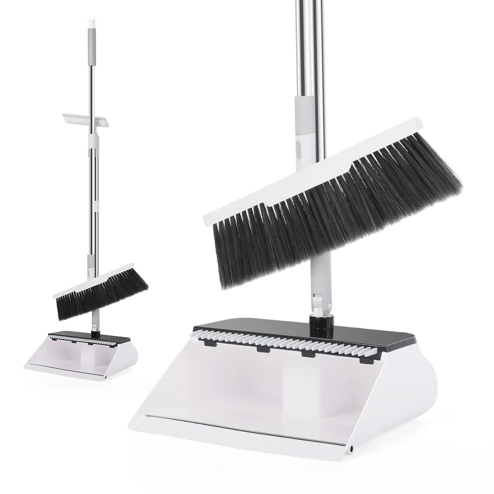 Kombinácia metly Dustpan Set Combinácia 180 ° Rotačná skladacia skladacia podlaha Čistenie podlahy