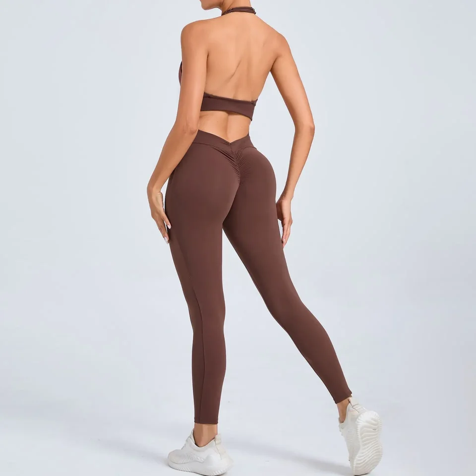 Kombinézy Push Up Sportswear Woman Gymel Set Yoga Clothing 2024 Sport outfit Workout Sets