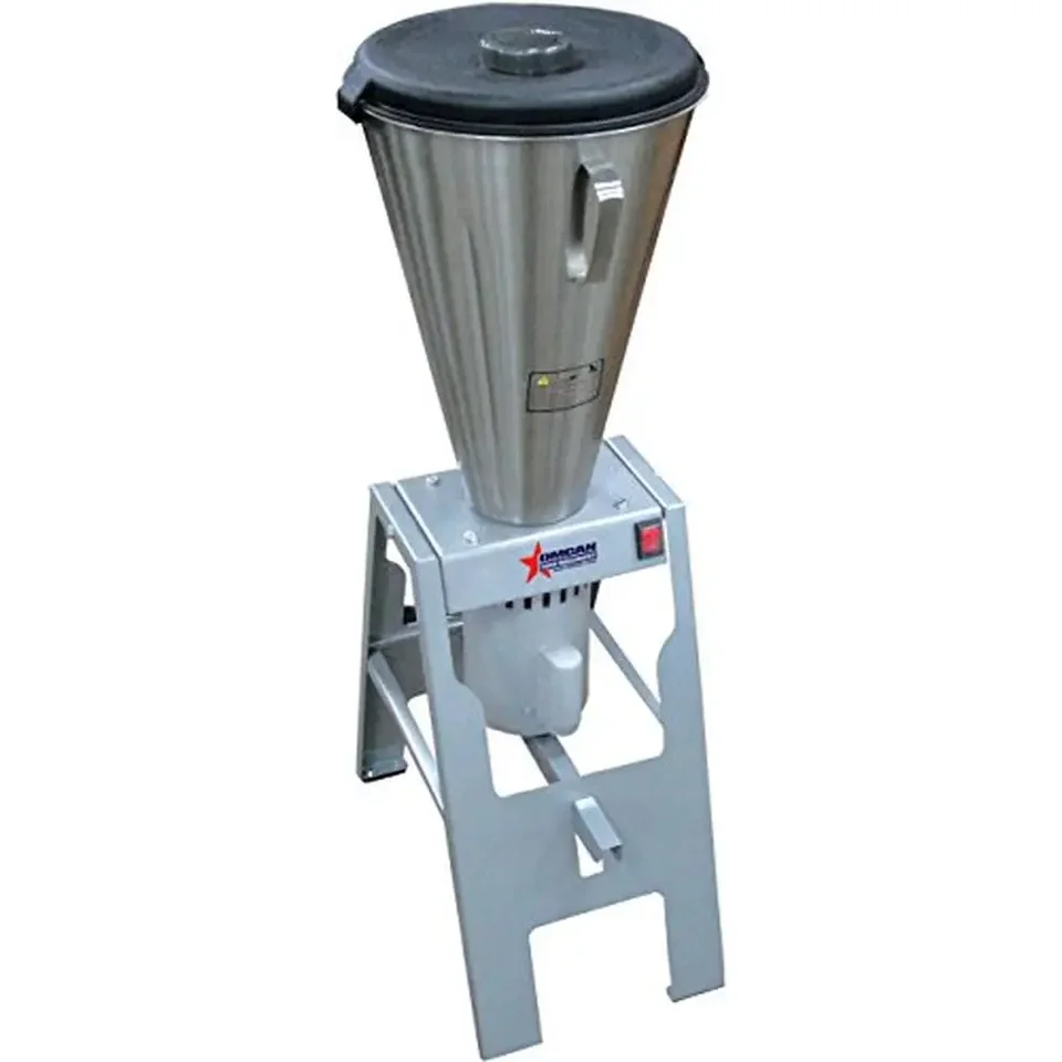 Komerčná nehrdzavejúca oceľ 15L Naklonenie mixéra Food Processor 1,5 Hp Power 110V Salsa Maker Restaurant Restaurant Capacity 3500