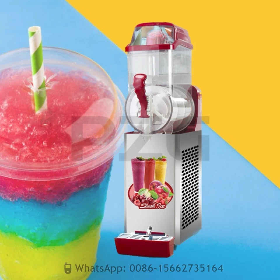 Komerčné granizado 1 2 3 nádoby Frozen Daiquiri Slushie A Granita Daquiri Slash Eismaschin Slus Slush Ice Machine na predaj