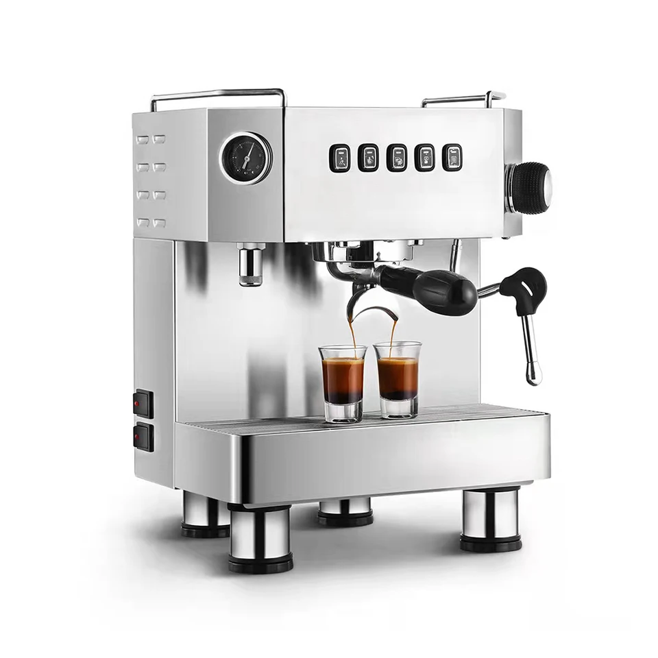 Komerčné kávové strojové výrobky výrobcov automatických talianskych kaviarní Kafemaschine Cafe Expresso Espresso Stroje