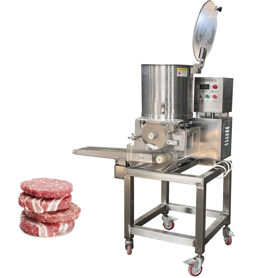 Komerčný automatický hamburger Press hamburger Patty Maker Burger Patty Forming Machine s konkurenčnou cenou