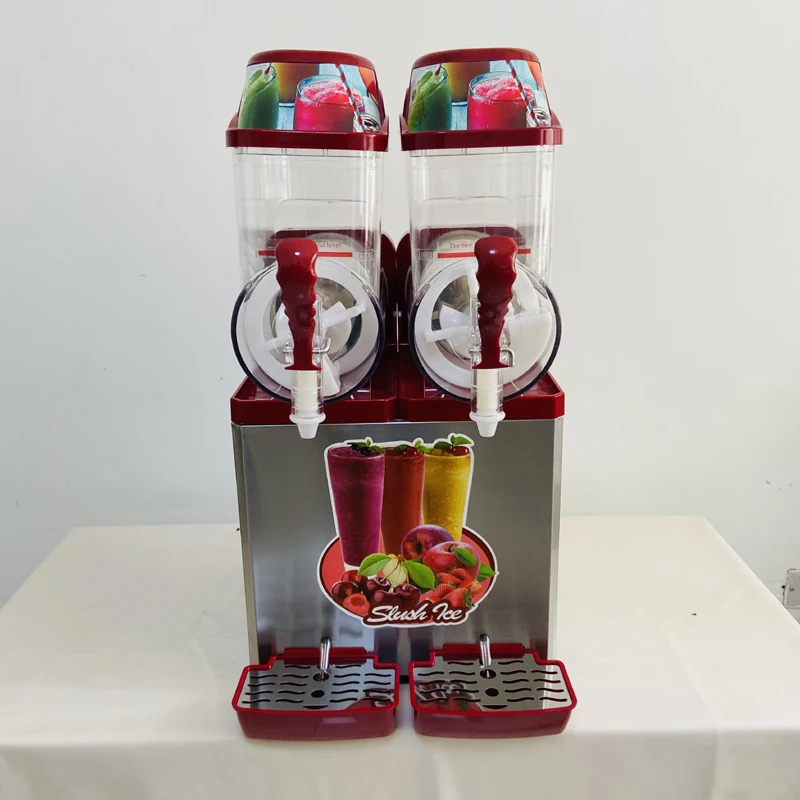 Komerčný stroj na topenie ľadového snehu/Štyri valcový stroj na výrobu stroja/Smoothies stroj Granita stroj/Pieskový ľadový stroj Granita