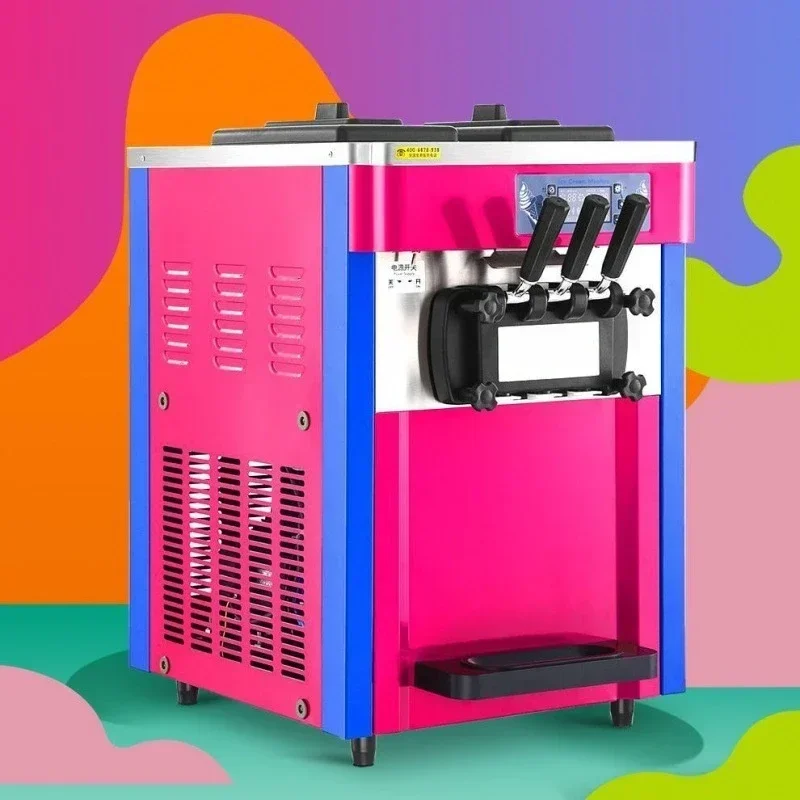 Komerčný zmrzlina Automatický elektrický mäkký zmrzlina Maker maquina paralado sorvete