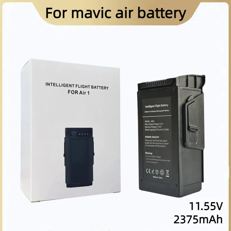 Kompatibilná letová batéria Mavic Air Intelligent Flight je lítiová batéria s vysokou energiou. Výdrž batérie až do 21 minút 2375 mAh