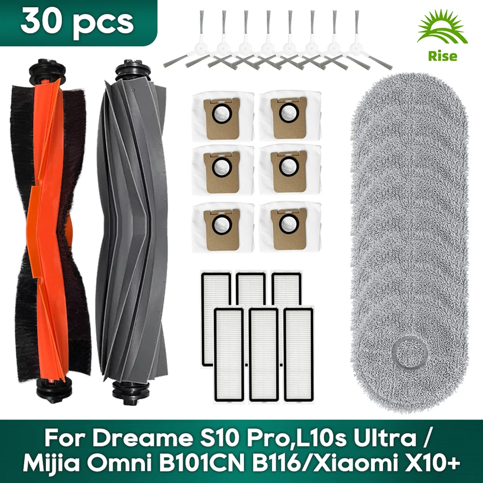 Kompatibilné pre Dreame X10 Ultra, S10, L10S Ultra /Mijia Omni 1s /Xiaomi X10+ Časti príslušenstvo Kit