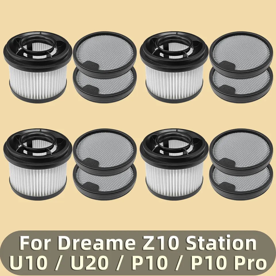 Kompatibilné pre stanicu Dreame Z10 / U10 / U20 / P10 / P10 Pro Sužné diely Príslušenstvo Spotrebný materiál HEPA Filter