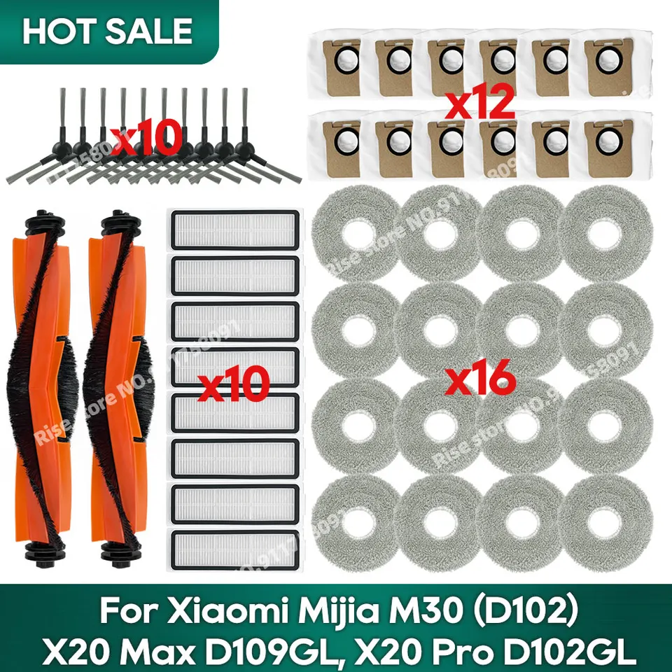 Kompatibilné pre Xiaomi Mijia M30 D102, Xiaomi X20 Max D109GL, Xiaomi X20 Pro D102GL A Priaznivo