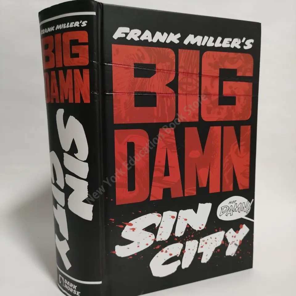 Kompletná zbierka mesta Sin City, komiks, čierny hororový grafický román, fikcia ， tajomný román