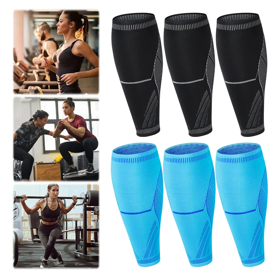 Kompresná rukávová holenná holenná dlahy Pohodlné holenné ochranné kryty non sýhnutia nôh podpora rukávu pre fitness športy