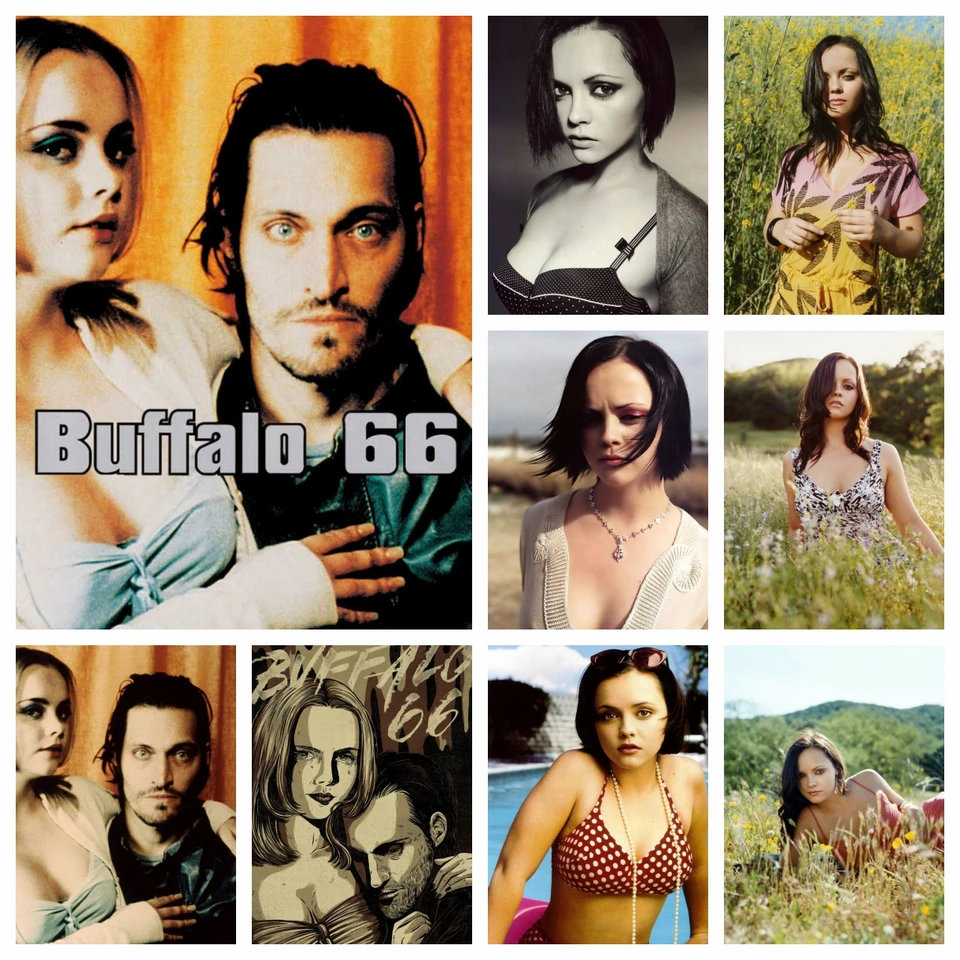 Komédia film Buffalo 66 Full Diamond Painting Film Film Herec Christina Ricci Cross Stitch vyšíva