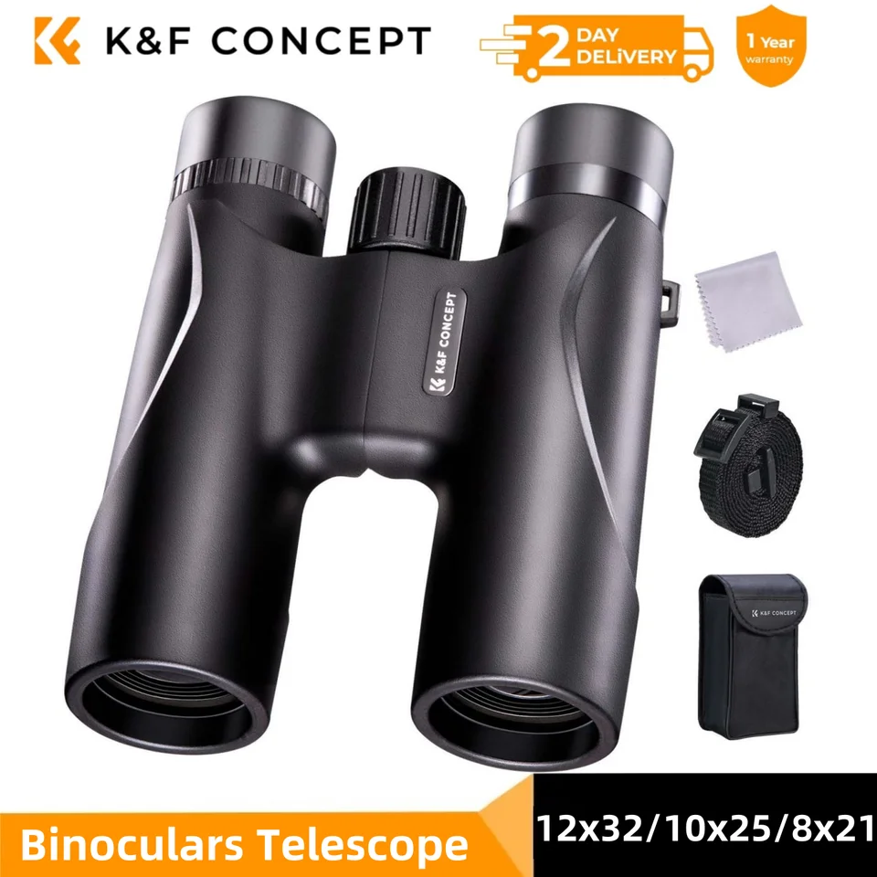 Koncept K&F 12x32/10x25/8x21 Kompaktné ďalekohľad