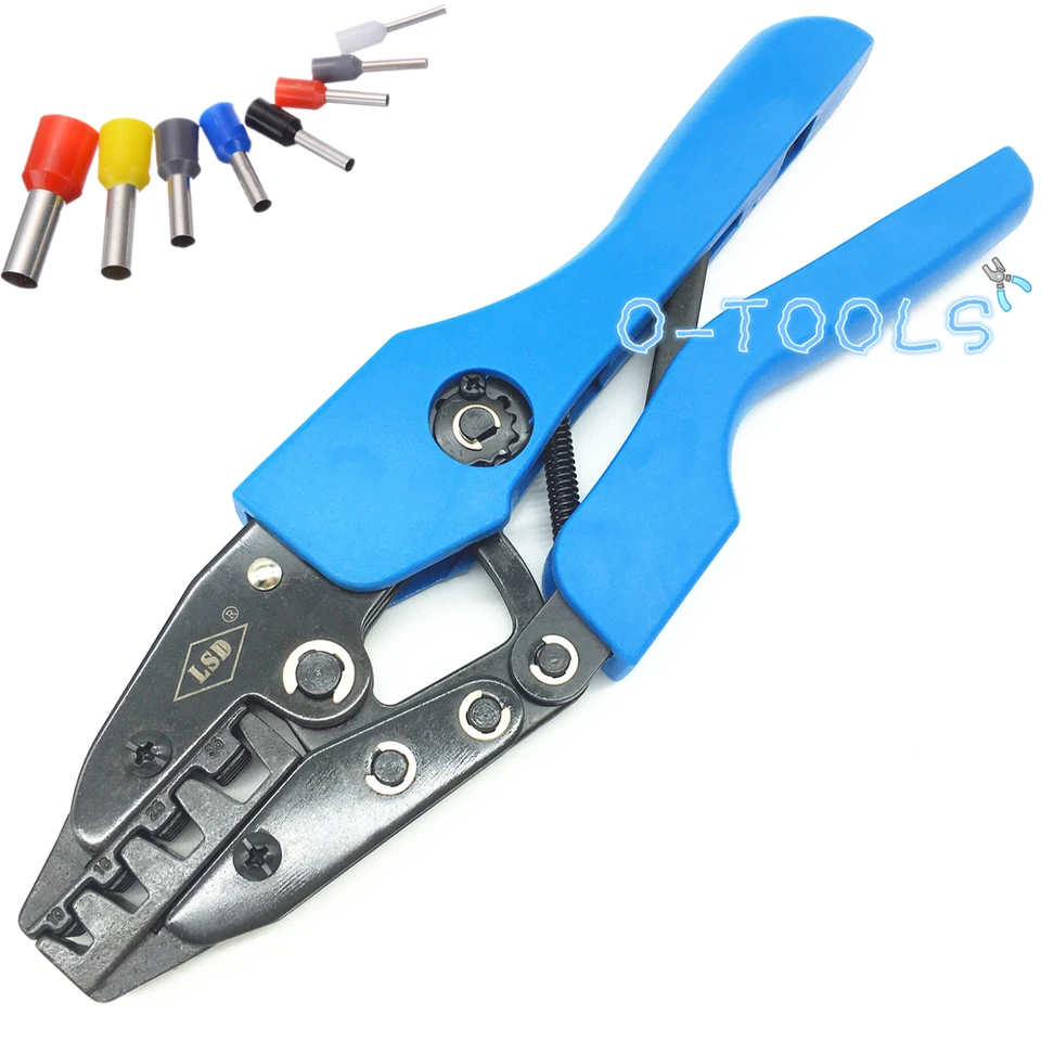 Koncové koncové koncové koncové koncerty AN-35WF Elektrické kliešte na kliešte pre drôty pre káblové kábla Ferrules 10-35 mm²