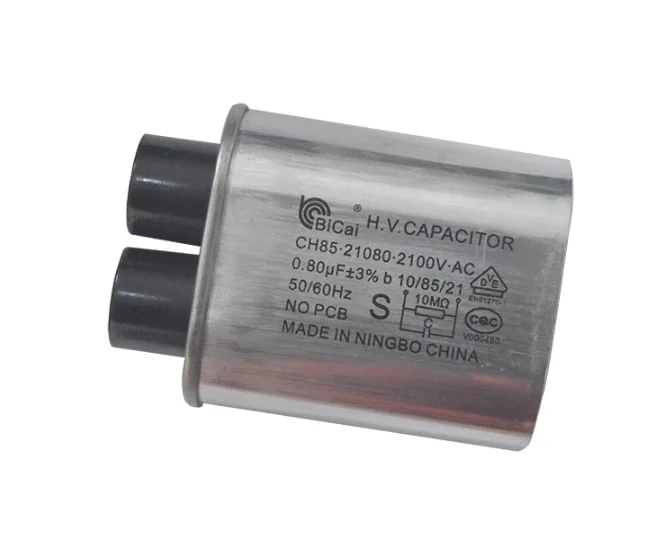 Kondenzátor mikrovlnnej rúry CH85 0,80 UF ​​2100V