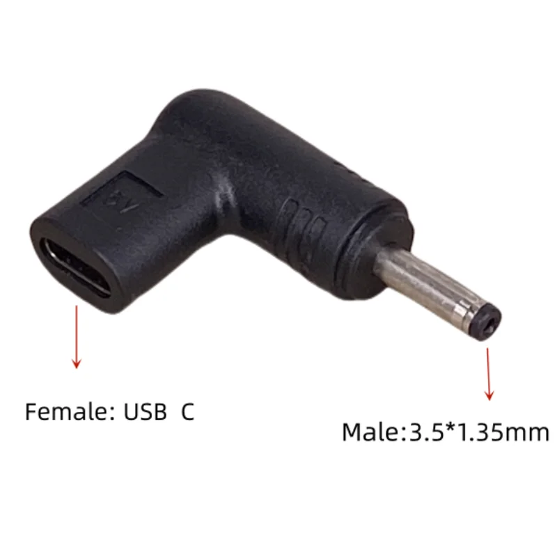 Konektor DC napájacieho adaptéra pre Lenovo Miix 320-10ICR 310-10ICR 300-10IBY IdeaPad 100S-11By USB Typ C až 3,5*1,35 mm PD 5V 4A