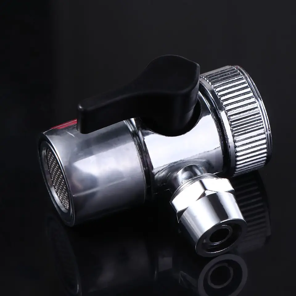 Konektorový konektor kohútikového adaptéra Ventilový počítač horná voda Filter faucet jednosenný ventil