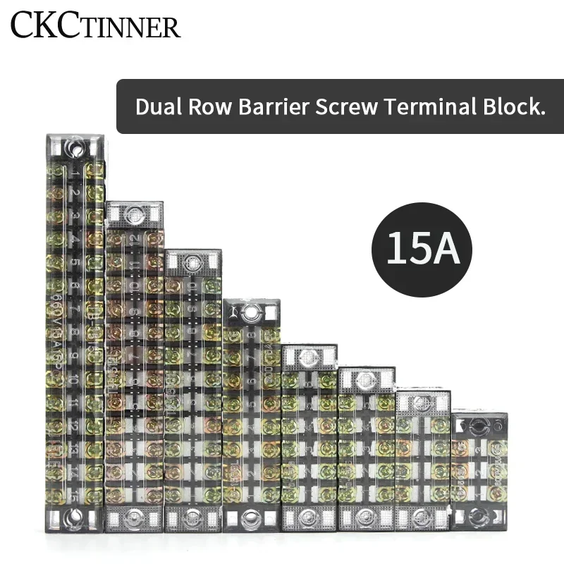 Konektorový káblový nástroj TB-1503 TB-1504 TB-1505 TB-1506 TB-1508 TB-1510 TB-1512 TB-1515 DUAL ROW BARRIRICKÁ SCRICKÁ SKRUŽKA BLOKOVÝ BLOK