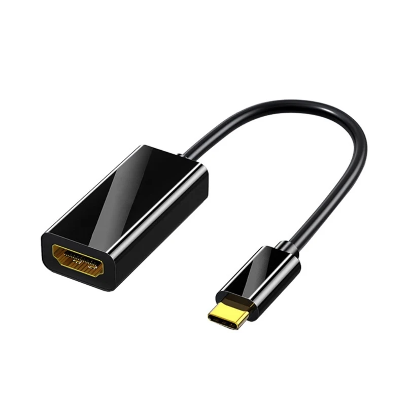 Konektory USB C až HDTV, USB C adaptér 4K Zrkadlenie obrazovky pre notebooky typu C, telefóny a tablety príslušenstvo