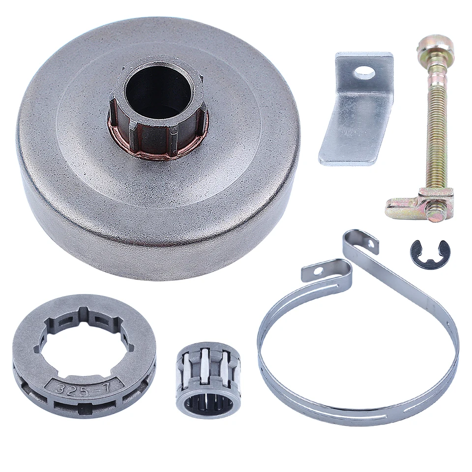Kontrolný okraj spojkového bubna pre Husqvarnu 136 137 141 142 W reťazový nastavovací reťazový reťazový reťazový reťazový píl Motosierra Gasolina