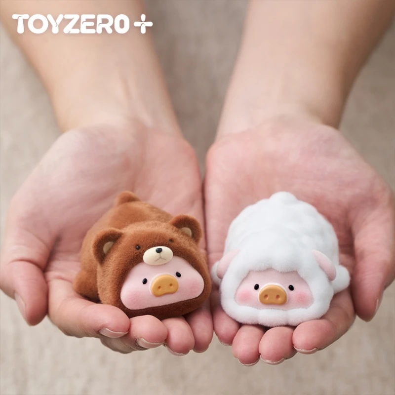 Konzervované ošípané Lulu ovce medveď výťahy Plush Doll Doll Kawaii Caixas akčná postava Model hračky Hračky Zhromaždenie prekvapenia záhadný box darček pre deti