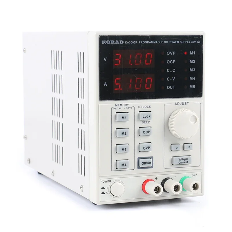 KORAD KA3005P 3005PS Programovateľná presnosť nastaviteľná 30V 5A DC DC DIGITÁLNE REGULÁCIA LAB GRADE USB RS232 Rozhranie