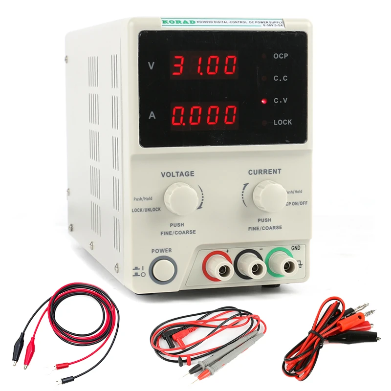 Korad KD3005D KD3003D Laboratórium DC prepínanie lineárneho napájania nastaviteľné 30V 5A 3A regulátor napätia 0,01 V/0,001A