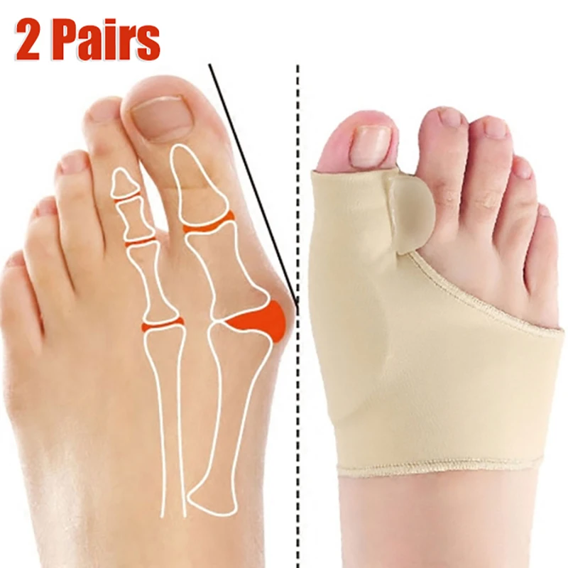 Korektorový korektor Orthotics Foet Care Care Kost Adjuster korekcia korekcie mäkkých ponožiek Ponožky Bunon Poverener (1 páry / 2 páry)