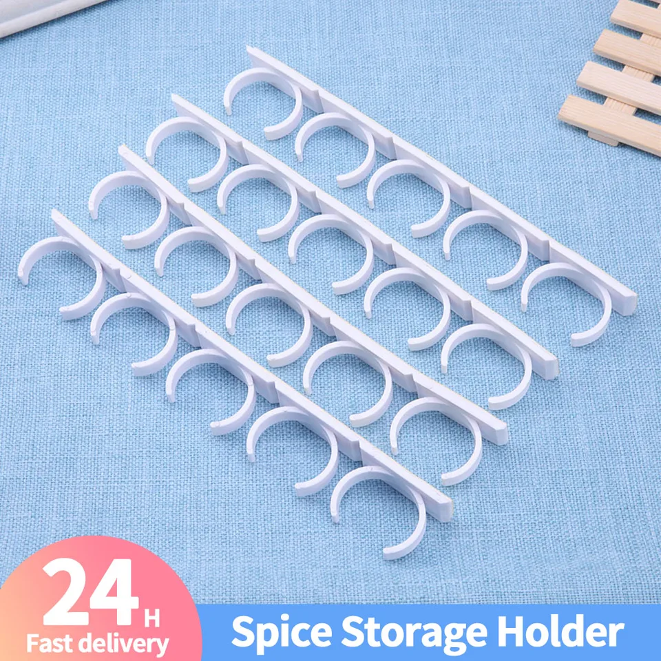 Korenie fľaše Rack domáca kuchyňa nástenná nástenná montáž poháre držiak náradie držiak na ukladanie držiaka Organizátor Nástroj na dvere Háčiky Spice ingrediencie Spice