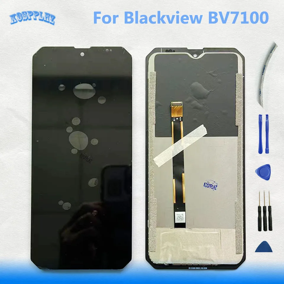 KospplHz pre BlackView BV7100 LCD displej + Digitalizátor dotykovej obrazovky zostava BV 7100 Príslušenstvo + Nástroje