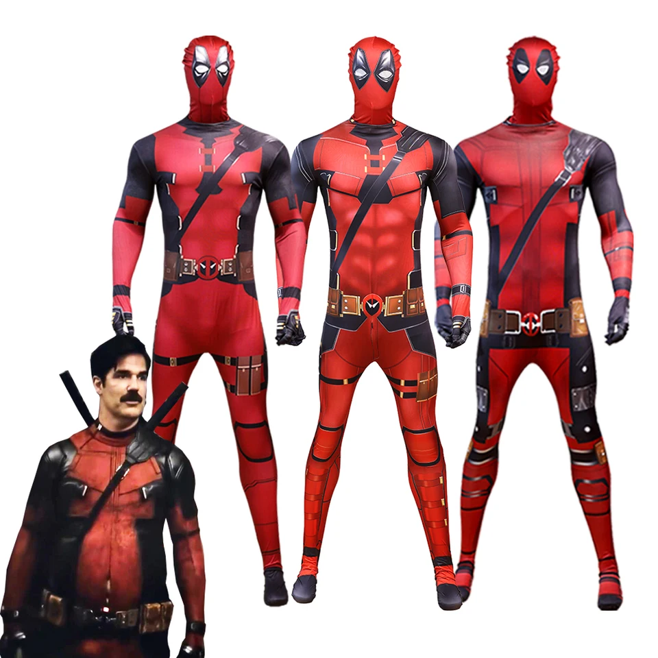 Kosty Deadpool kostýmy Peterpool dospelí