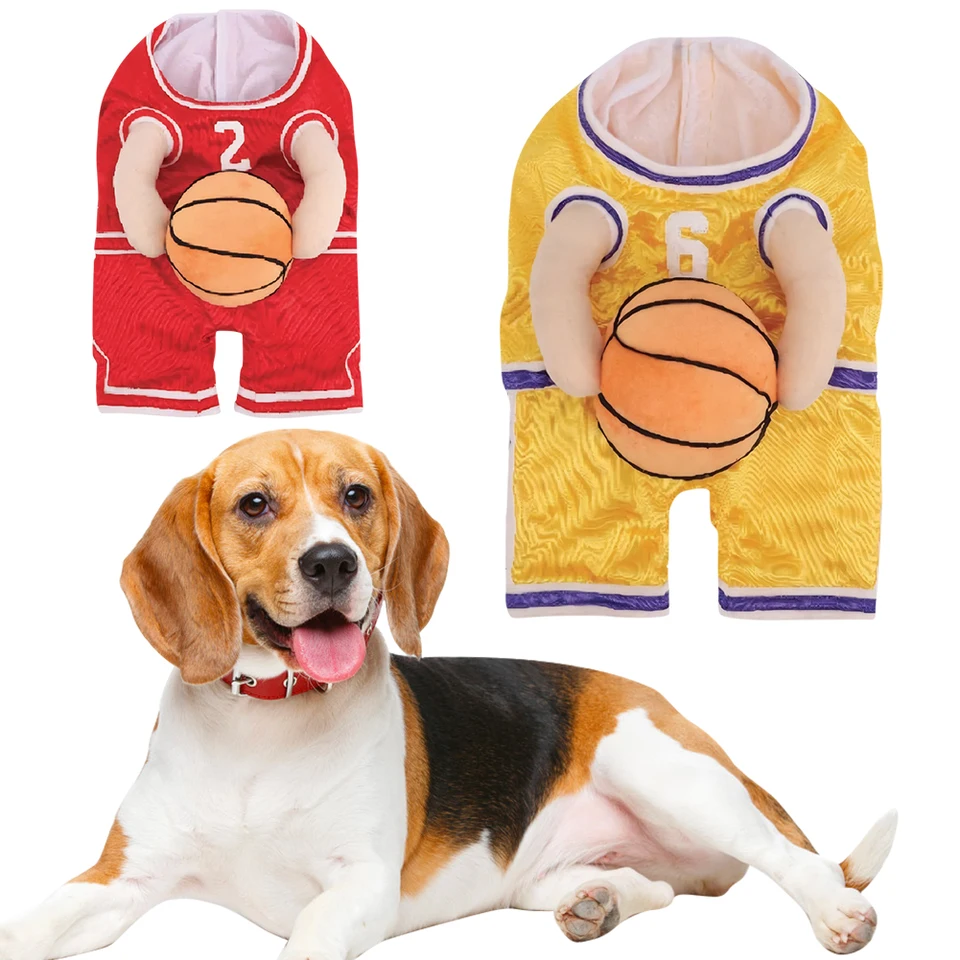 Kostým basketbalového kostýmu s loptičkou Halloween kostým Cosplay oblečenie Halloween vianočné cosplay kostým pre malého stredného psa