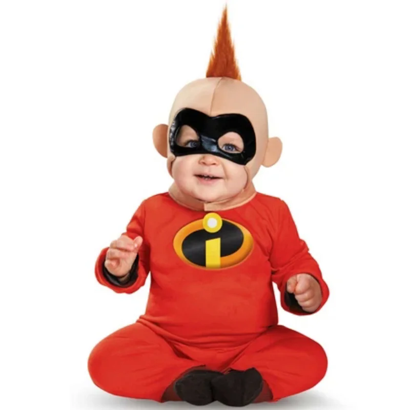 Kostým kostým Halloween Kostým Pán Incredible 2 Kostým pre kombinézu dospelých Toddllers Cosplay