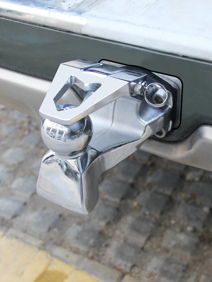Kovanie prívesu Tour Trailer, Off Road Rescue Towing Accessories, Prado alebo Jeep SUV Zadný nárazník