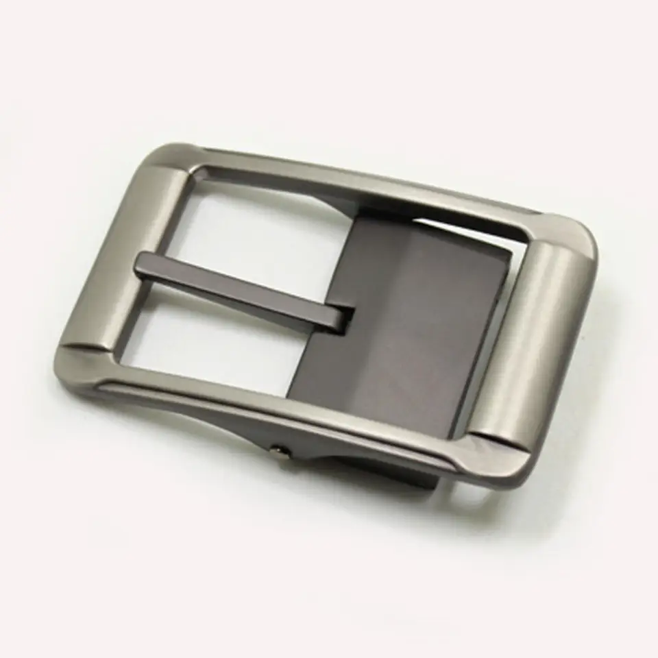 Kovová opaska Buckle Classic Oversible Business Casy Zinc zliatina Jeden hrot náhradný špendlík Buck Pin Pin Pin pracka