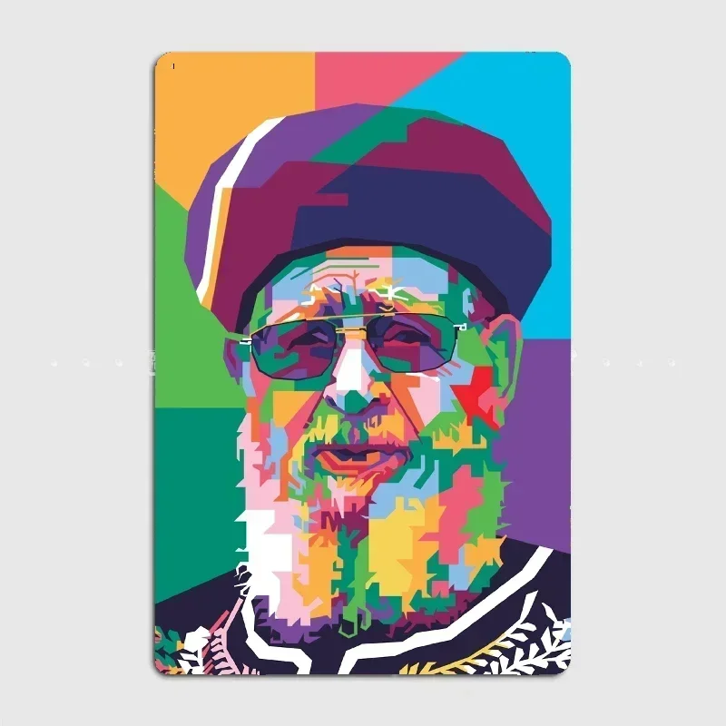 Kovová značka Decor Decor Room Decor Rabbi Ovadia yosefr Plaque Garáž klub Plaque Club Funny Cín maľba plechovky dekorácie plagátu