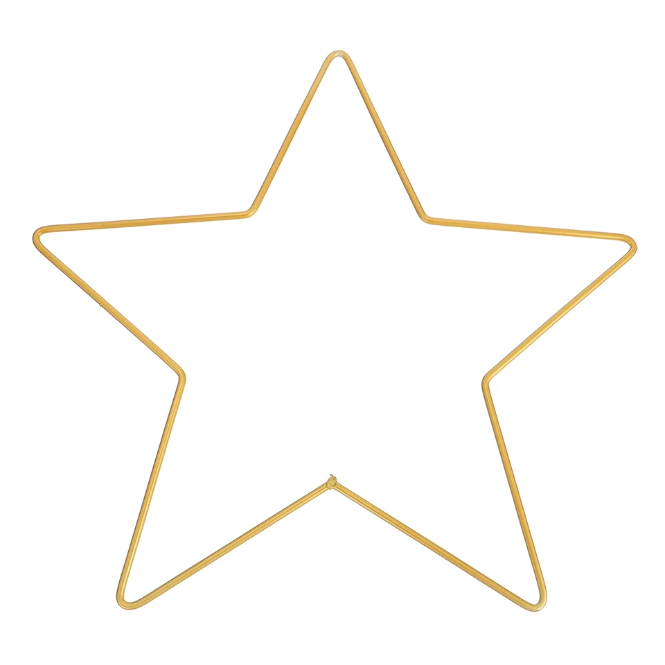 Kovové hviezdy v tvare rámu DIY ručne vyrábané snovécatcher výrobu kruhového krúžku stenu zasklenie pentagram visí makrame mesačný obruč prsteň deco
